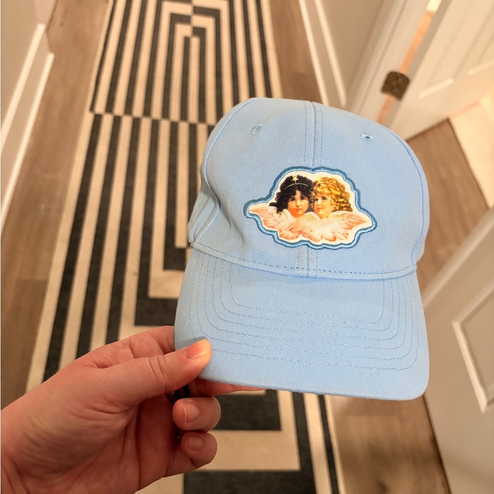 Fiorucci Sky Blue Cotton Cap
